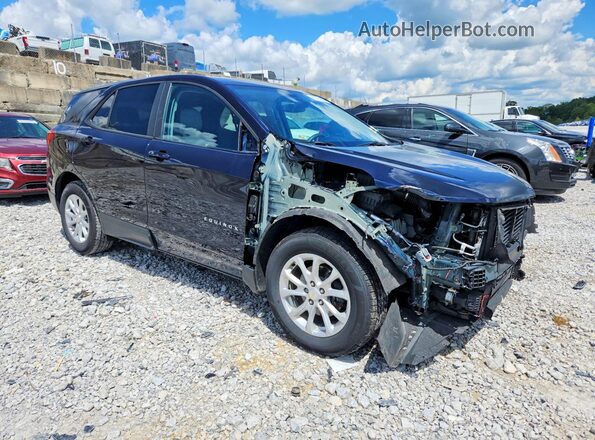 3GNAXHEVXLS641809 2020 CHEVROLET EQUINOX Blue Przód prawy