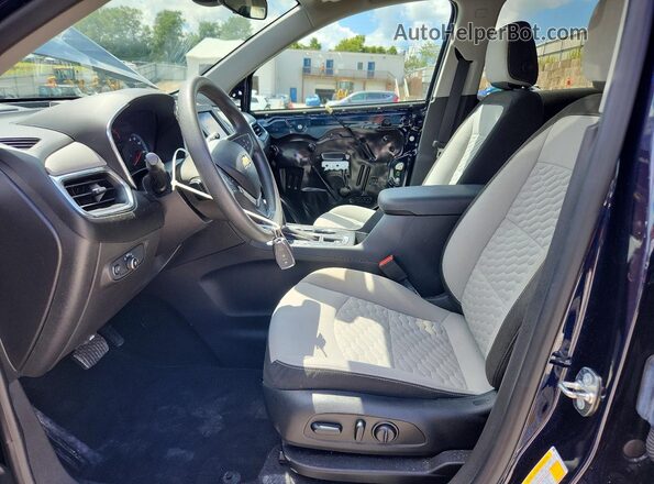 3GNAXHEVXLS641809 2020 CHEVROLET EQUINOX Blue Widok wnętrza z przodu