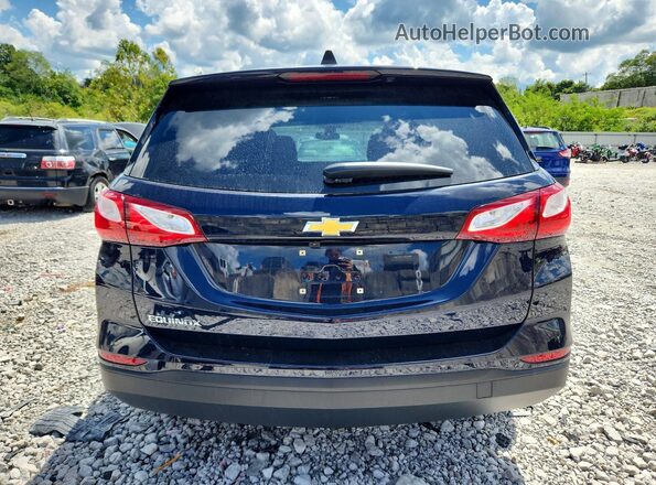 3GNAXHEVXLS641809 2020 CHEVROLET EQUINOX Blue Widok z tyłu