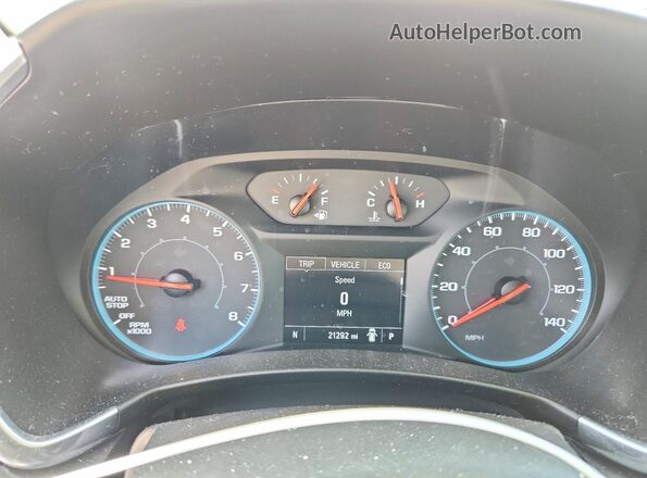 3GNAXHEVXLS641809 2020 CHEVROLET EQUINOX Blue Widok zestawu wskaźników