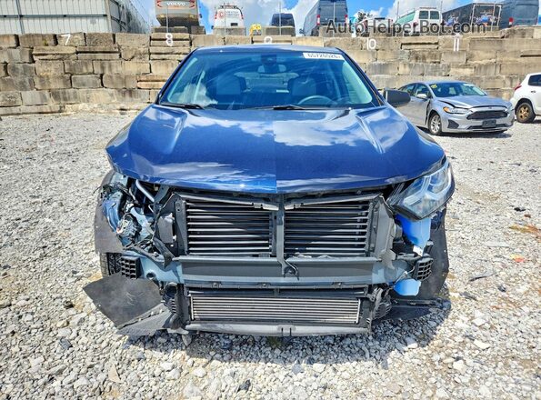 3GNAXHEVXLS641809 2020 CHEVROLET EQUINOX Blue Widok z przodu