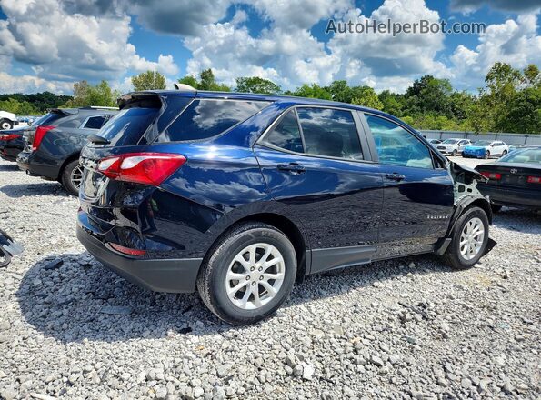 3GNAXHEVXLS641809 2020 CHEVROLET EQUINOX Blue Tył prawy