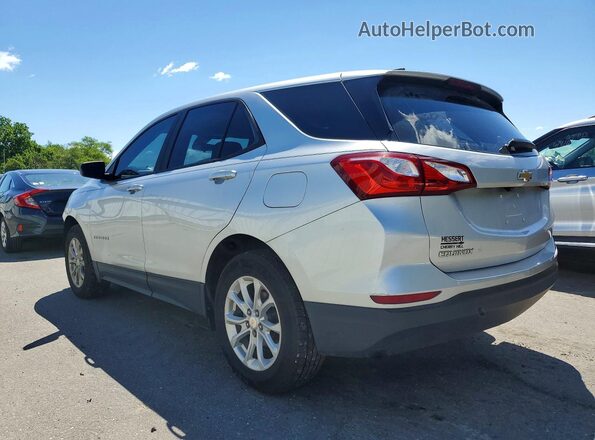 3GNAXHEVXLS691397 2020 CHEVROLET EQUINOX Silver Задня ліва чверть