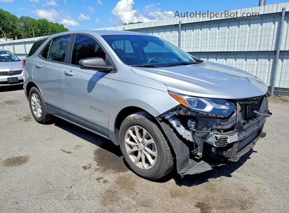 3GNAXHEVXLS691397 2020 CHEVROLET EQUINOX Silver Передня права чверть