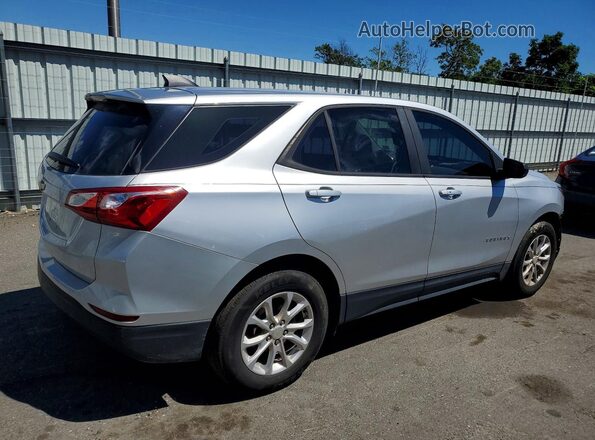 3GNAXHEVXLS691397 2020 CHEVROLET EQUINOX Silver Задня права чверть