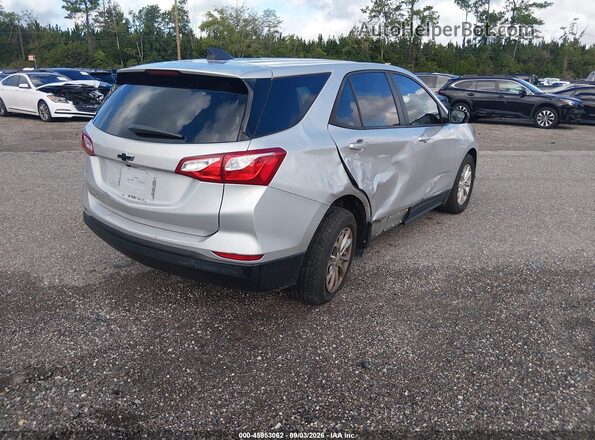 3GNAXHEVXLS700454 2020 CHEVROLET EQUINOX Gray Trasero derecho