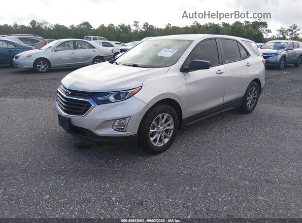 3GNAXHEVXLS700454 2020 CHEVROLET EQUINOX Gray Vista tres cuartos delantera izquierda