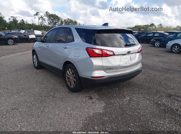 3GNAXHEVXLS700454 2020 CHEVROLET EQUINOX Gray Trasero izquierdo