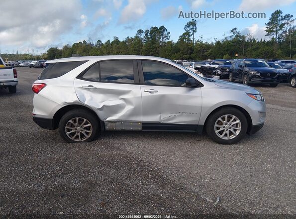 3GNAXHEVXLS700454 2020 CHEVROLET EQUINOX Gray Vista interior trasera