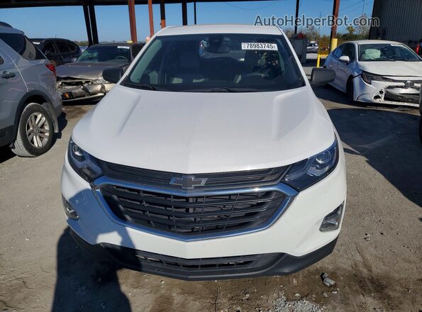 3GNAXHEVXLS719862 2020 CHEVROLET EQUINOX White Widok zestawu wskaźników