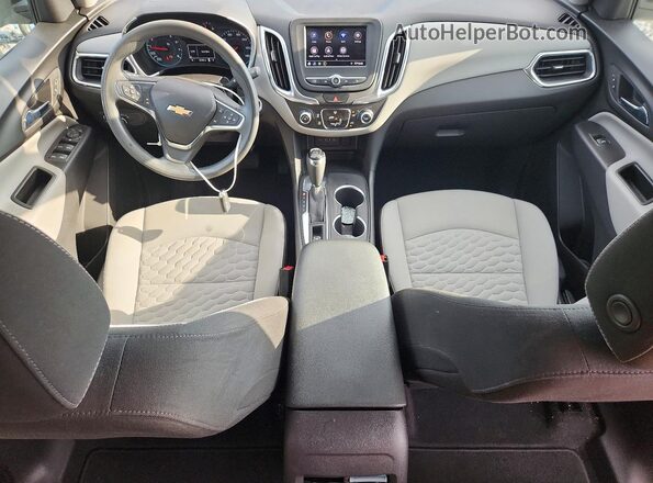 3GNAXHEVXMS110367 2021 CHEVROLET EQUINOX Silver Առջևի վահանակի տեսք