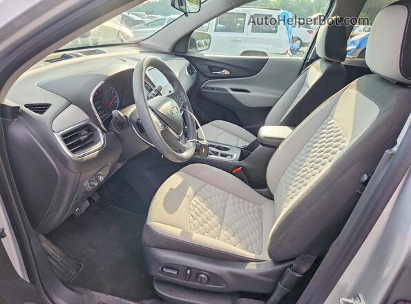 3GNAXHEVXMS110367 2021 CHEVROLET EQUINOX Silver Սալոնի դիմացի տեսք