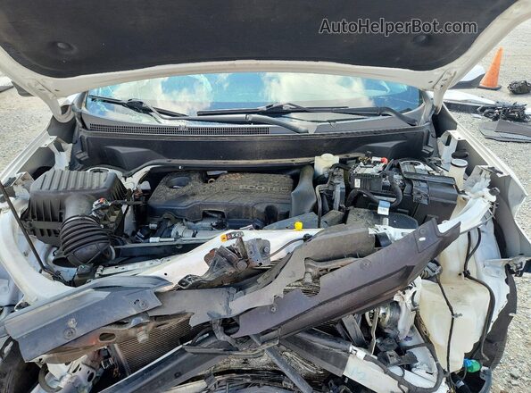 3GNAXJEV1JS551632 2018 CHEVROLET EQUINOX White Engine compartment view