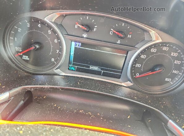 3GNAXJEV1JS580449 2018 CHEVROLET EQUINOX Gray Widok zestawu wskaźników