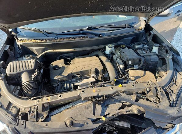 3GNAXJEV1JS580449 2018 CHEVROLET EQUINOX Gray Widok komory silnika
