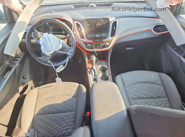 3GNAXJEV1JS580449 2018 CHEVROLET EQUINOX Gray Widok deski rozdzielczej