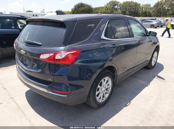 3GNAXJEV1JS580595 2018 CHEVROLET EQUINOX Blue Tył prawy