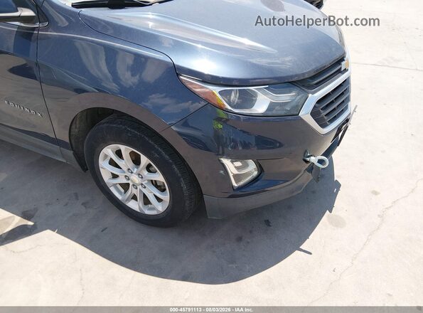 3GNAXJEV1JS580595 2018 CHEVROLET EQUINOX Blue Widok z przodu