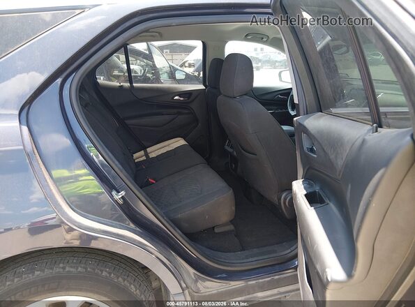 3GNAXJEV1JS580595 2018 CHEVROLET EQUINOX Blue Widok naklejki z numerem VIN