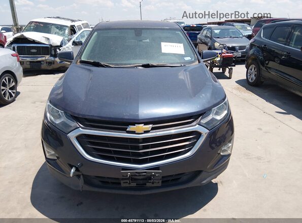 3GNAXJEV1JS580595 2018 CHEVROLET EQUINOX Blue Widok zestawu wskaźników