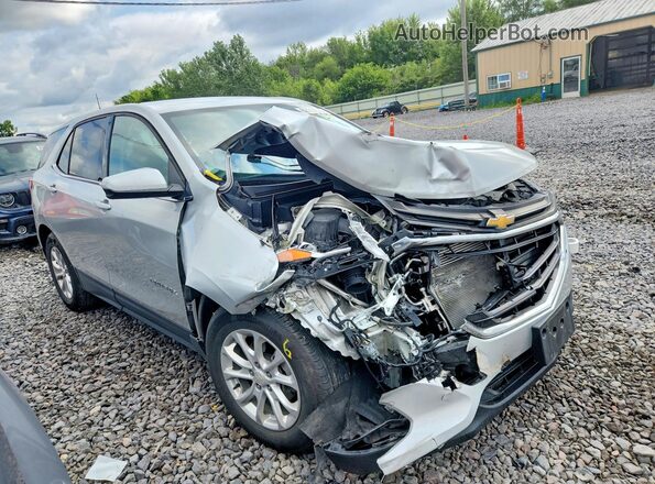 3GNAXJEV1JS593749 2018 CHEVROLET EQUINOX Silver Передня права чверть