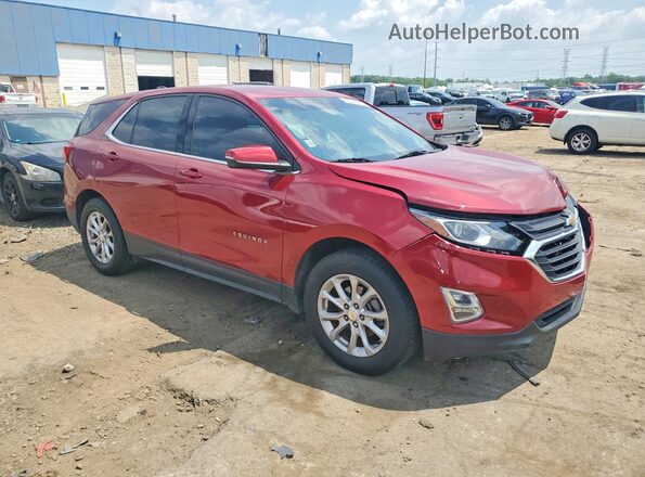 3GNAXJEV1JS642299 2018 CHEVROLET EQUINOX Red წინა მარჯვენა