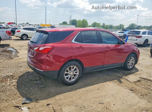 3GNAXJEV1JS642299 2018 CHEVROLET EQUINOX Red უკანა მარჯვენა