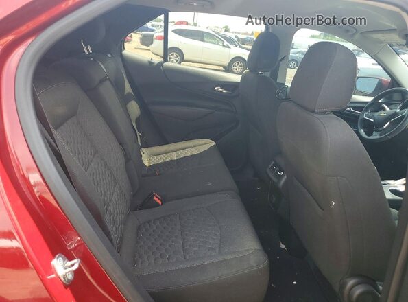 3GNAXJEV1JS642299 2018 CHEVROLET EQUINOX Red უკანა სალონის ხედი