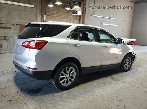 3GNAXJEV1KS640974 2019 CHEVROLET EQUINOX Серебряный Задняя правая четверть