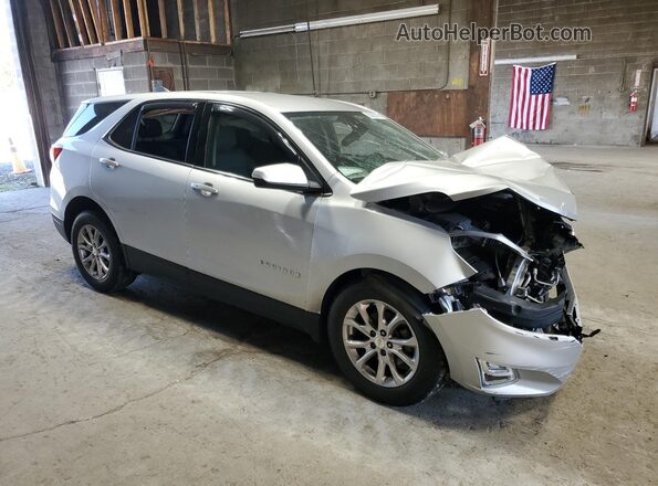 3GNAXJEV1KS640974 2019 CHEVROLET EQUINOX Серебряный Передняя правая четверть