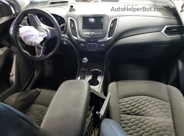 3GNAXJEV1KS640974 2019 CHEVROLET EQUINOX Серебряный Вид панели приборов