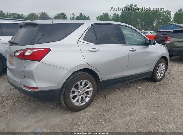 3GNAXJEV1KS647357 2019 CHEVROLET EQUINOX Silver Tył prawy