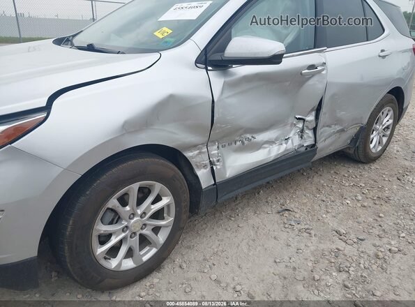 3GNAXJEV1KS647357 2019 CHEVROLET EQUINOX Silver Widok z przodu