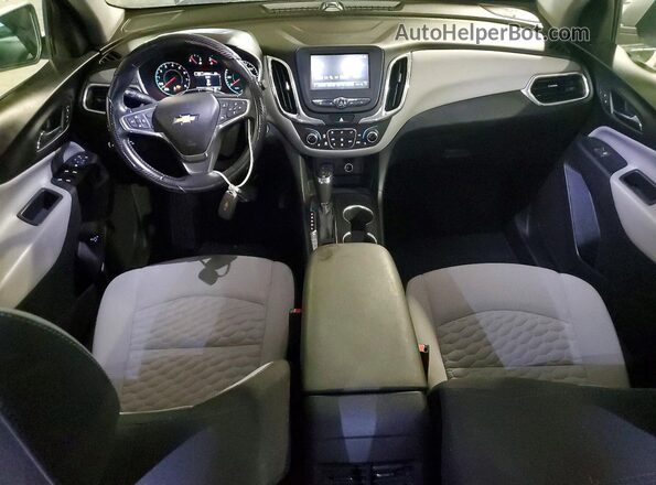 3GNAXJEV2JS530157 2018 CHEVROLET EQUINOX Silver წინა პანელის ხედი
