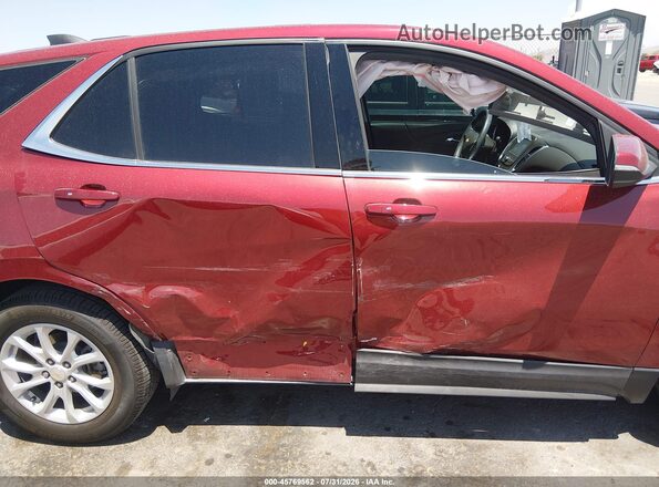 3GNAXJEV2JS634700 2018 CHEVROLET EQUINOX Burgundy Vista frontal