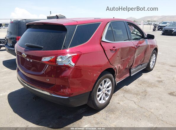3GNAXJEV2JS634700 2018 CHEVROLET EQUINOX Burgundy Trasero derecho