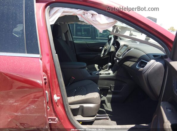 3GNAXJEV2JS634700 2018 CHEVROLET EQUINOX Burgundy Vista interior delantera