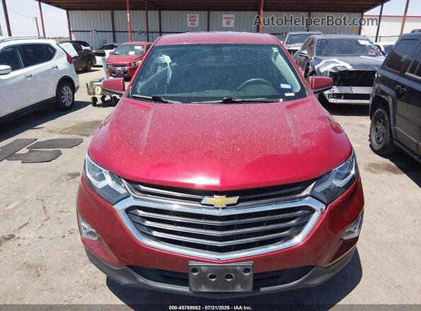 3GNAXJEV2JS634700 2018 CHEVROLET EQUINOX Burgundy Vista interior trasera