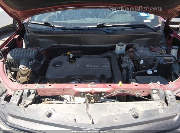 3GNAXJEV2JS634700 2018 CHEVROLET EQUINOX Burgundy Vista trasera