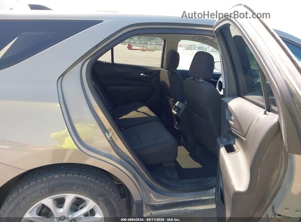 3GNAXJEV2JS644742 2018 CHEVROLET EQUINOX Gray Vista de la etiqueta del VIN