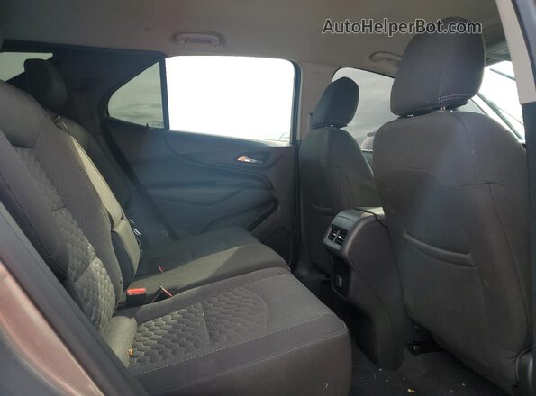 3GNAXJEV2JS648144 2018 CHEVROLET EQUINOX Gray Rear seats view