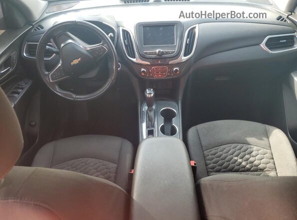 3GNAXJEV2JS648144 2018 CHEVROLET EQUINOX Gray Dashboard view