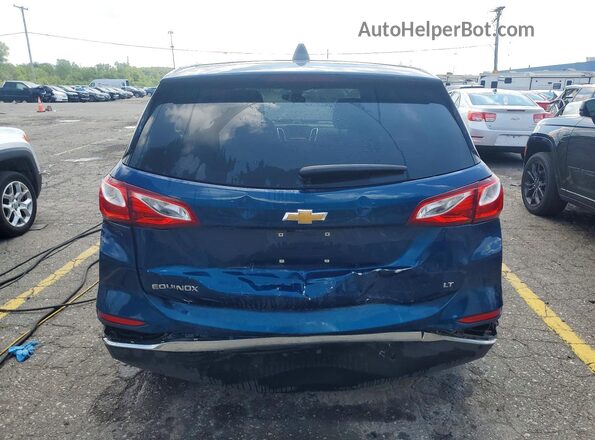 3GNAXJEV2LL210219 2020 CHEVROLET EQUINOX Blue Вид ззаду