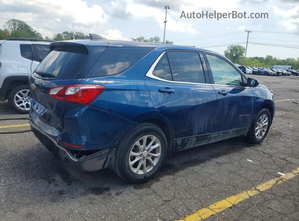 3GNAXJEV2LL210219 2020 CHEVROLET EQUINOX Blue Задня права чверть