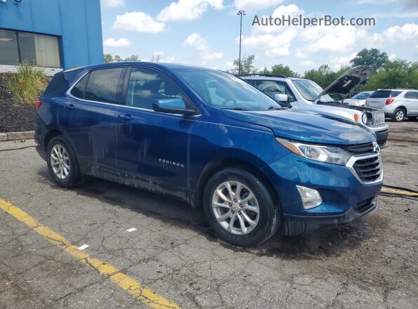 3GNAXJEV2LL210219 2020 CHEVROLET EQUINOX Blue Передня права чверть