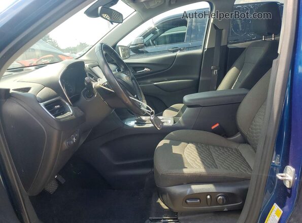 3GNAXJEV2LL210219 2020 CHEVROLET EQUINOX Blue Вид салону спереду