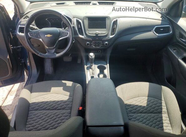 3GNAXJEV2LL210219 2020 CHEVROLET EQUINOX Blue Вид панелі приладів
