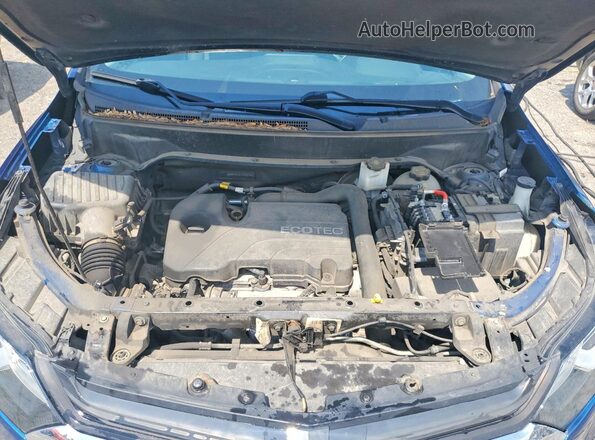 3GNAXJEV2LL210219 2020 CHEVROLET EQUINOX Blue Вид підкапотного простору