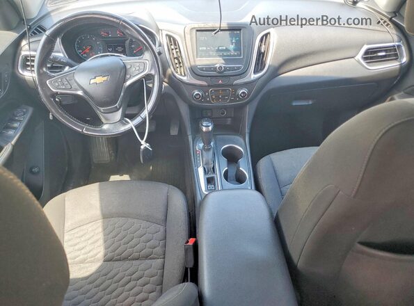 3GNAXJEV3JS585362 2018 CHEVROLET EQUINOX Серебряный Вид панели приборов
