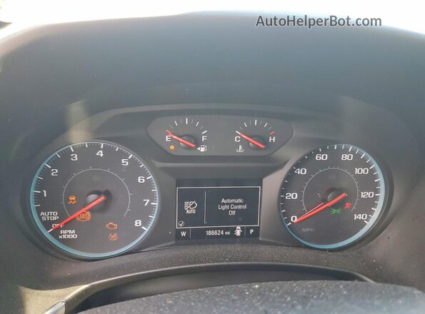 3GNAXJEV3JS585362 2018 CHEVROLET EQUINOX Серебряный Вид щитка приборов